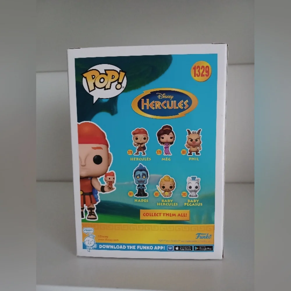 Disney Hercules With Action Figure 1329 Funko Pop‎